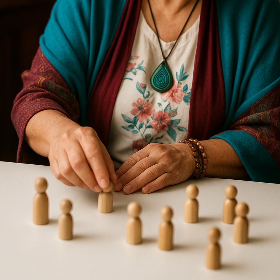 Atendimentos terapêuticos personalizados com abordagem integrativa: Baralho Lenormand, Oráculo, Jogo do Amor, Constelação Sistêmica, Florais de Bach, ThetaHealing e Cafeomancia. Cada sessão é conduzida com escuta sensível, profundo respeito e conexão espiritual, oferecendo clareza, equilíbrio emocional e expansão da consciência. Ideal para quem busca respostas, alívio de bloqueios, fortalecimento pessoal e reconexão com seu propósito. Atendimentos online e presenciais com sigilo, acolhimento e cuidado verdadeiro.