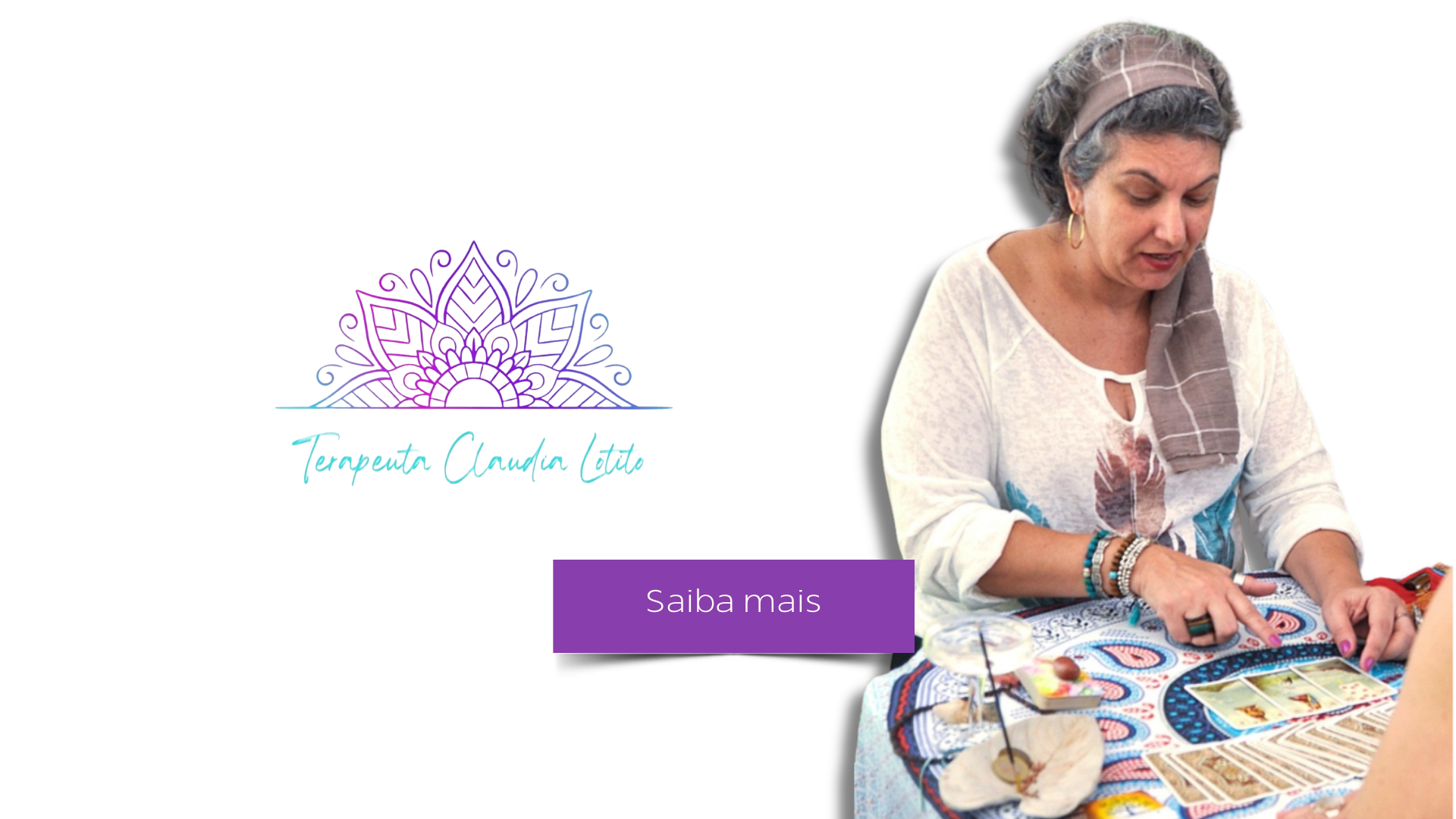 Com Claudia Lotito, explore o poder do Baralho Cigano (Lenormand), Mesa Quântica Radiônica (Pessoal, Empresarial/Imóveis) e Terapia Floral (Florais de Bach) para uma transformação completa. Em breve: Cafeomancia, Thetahealing e Constelação Sistêmica. Sua clareza e bem-estar aguardam!